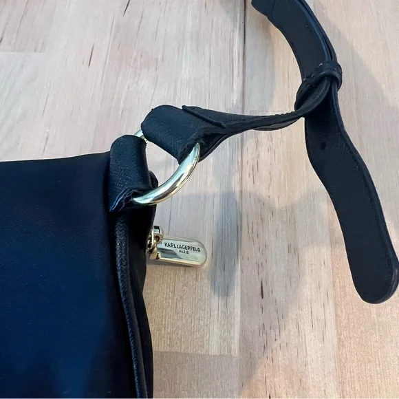 SOLD Karl Lagerfeld Black Crossbody Bag - Picture 9 of 11